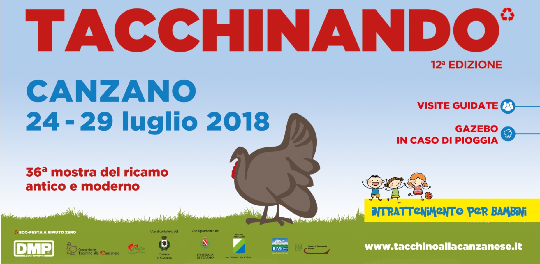 Dal 24 al 29 luglio torna “Tacchinando”, la grande Festa del Tacchino alla Canzanese