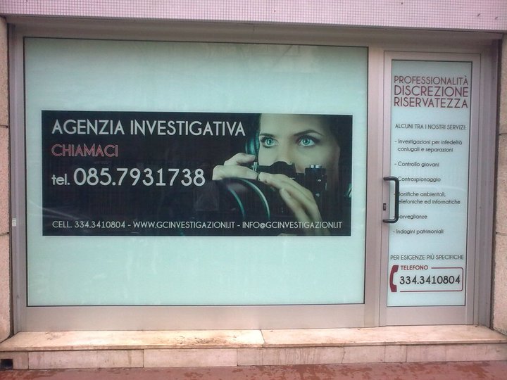 Vetrofanie Decalcomanie e Pvc Adesivo Personalizzato Teramo